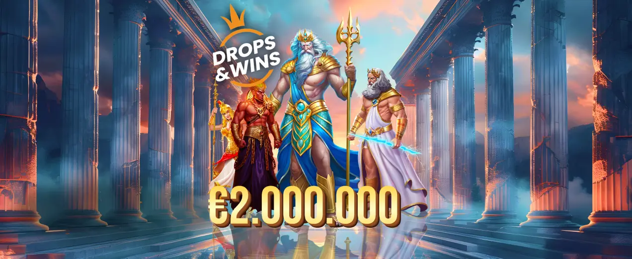 DROPS & WINS banner