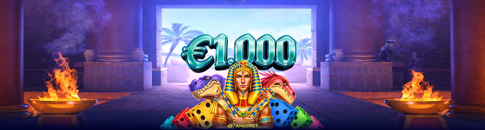 Elite Prize Drops with Amusnet banner